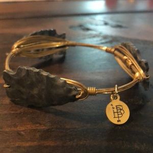 Bourbon and Bowties Arrowhead Bracelet